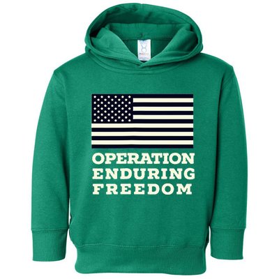 Operation Enduring Freedom Oef Veteran Toddler Hoodie