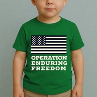 Operation Enduring Freedom Oef Veteran Toddler T-Shirt