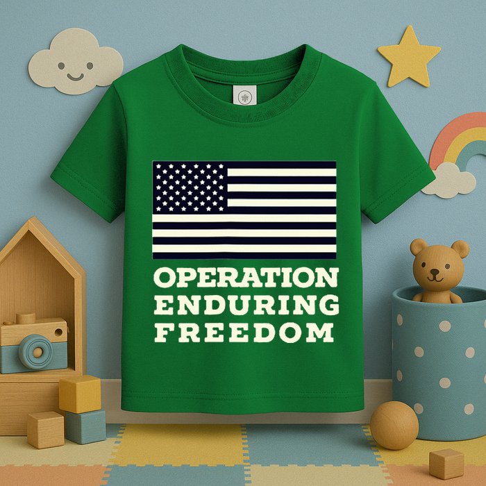 Operation Enduring Freedom Oef Veteran Toddler T-Shirt