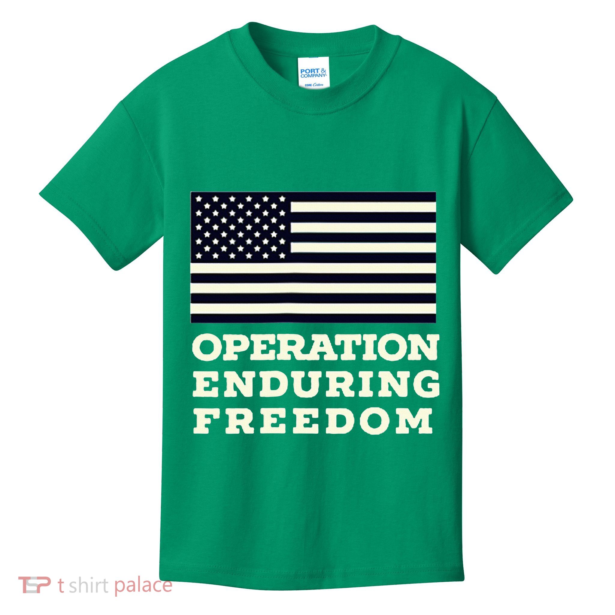 Operation Enduring Freedom Oef Veteran Kids T-Shirt