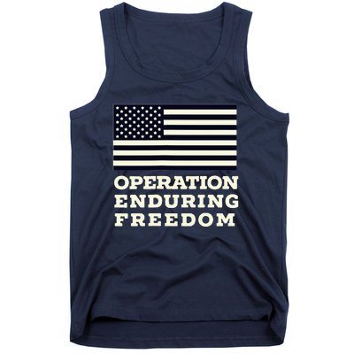 Operation Enduring Freedom Oef Veteran Tank Top