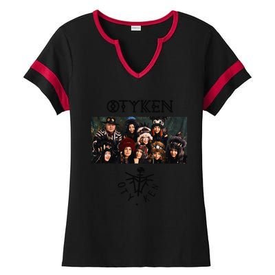 Otyken Ethnic Group Otyken Musical Band Musical Group Otyken Ladies Halftime Notch Neck Tee