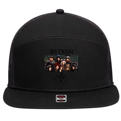 Otyken Ethnic Group Otyken Musical Band Musical Group Otyken 7 Panel Mesh Trucker Snapback Hat