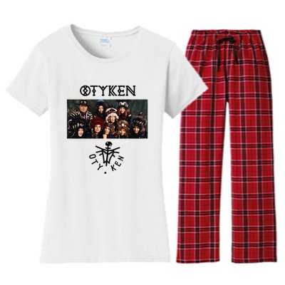 Otyken Ethnic Group Otyken Musical Band Musical Group Otyken Women's Flannel Pajama Set