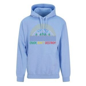 Outdoor Enthusiast Green Living Climate Change Save Earth Gift Unisex Surf Hoodie