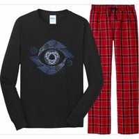 OdinS Eye Graphic Viking Northman Art Long Sleeve Pajama Set