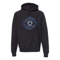 OdinS Eye Graphic Viking Northman Art Premium Hoodie