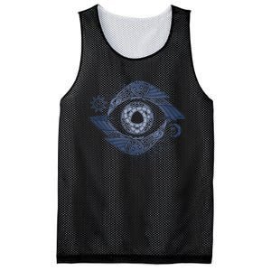 OdinS Eye Graphic Viking Northman Art Mesh Reversible Basketball Jersey Tank