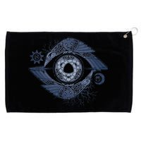 OdinS Eye Graphic Viking Northman Art Grommeted Golf Towel