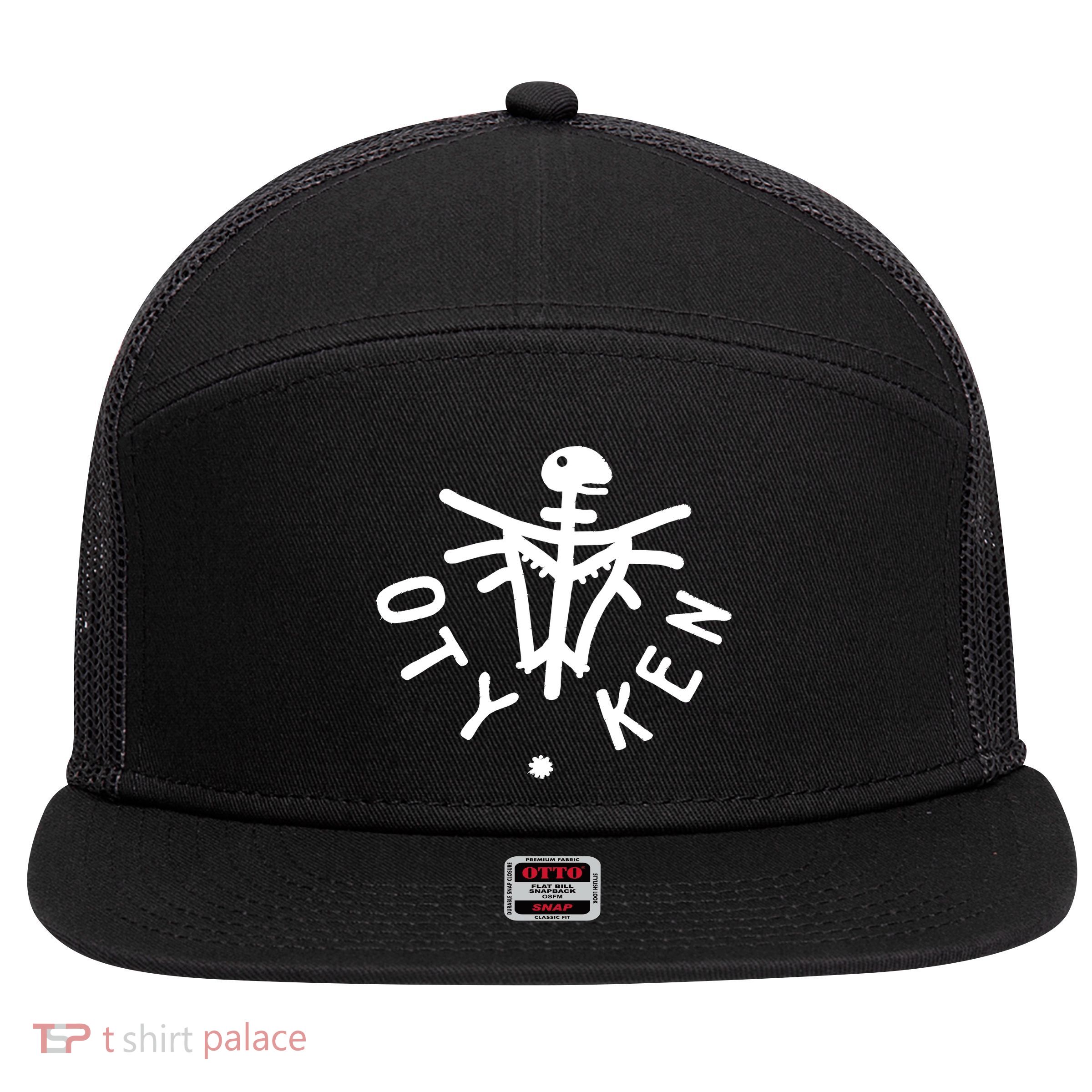 Otyken Ethnic Group Otyken Musical Band Musical Group Otyken 7 Panel Mesh Trucker Snapback Hat