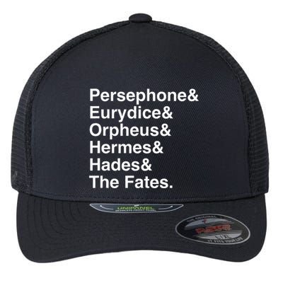 Orpheus Eurydice Hadestown Broadway Musical Theatre Flexfit Unipanel Trucker Cap