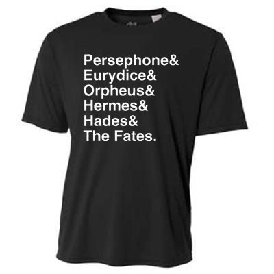 Orpheus Eurydice Hadestown Broadway Musical Theatre Cooling Performance Crew T-Shirt