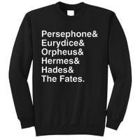 Orpheus Eurydice Hadestown Broadway Musical Theatre Sweatshirt