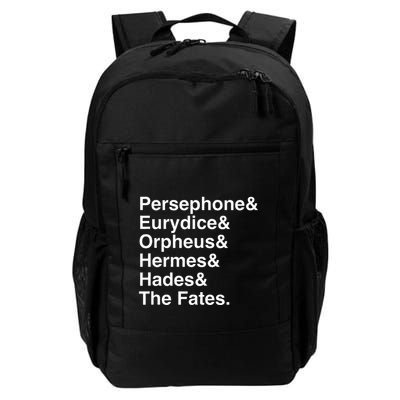 Orpheus Eurydice Hadestown Broadway Musical Theatre Backpack