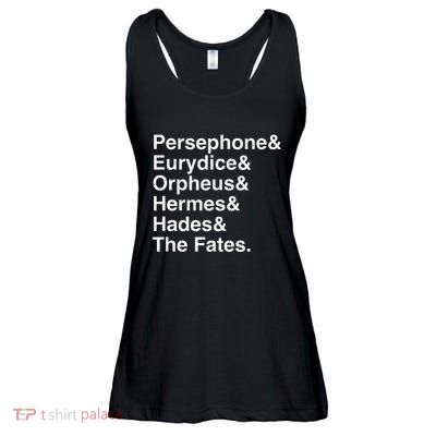 Orpheus Eurydice Hadestown Broadway Musical Theatre Ladies Essential Flowy Tank