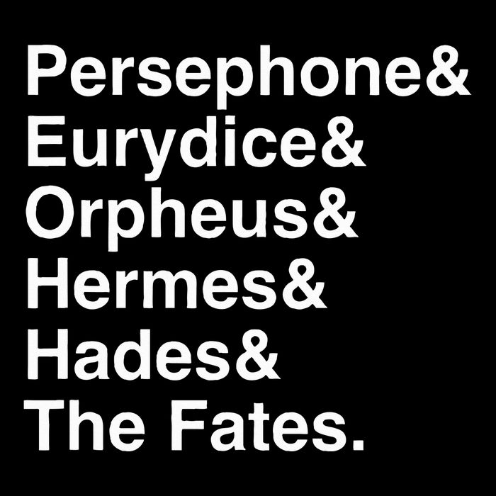 Orpheus Eurydice Hadestown Broadway Musical Theatre Mesh Reversible Basketball Jersey Tank