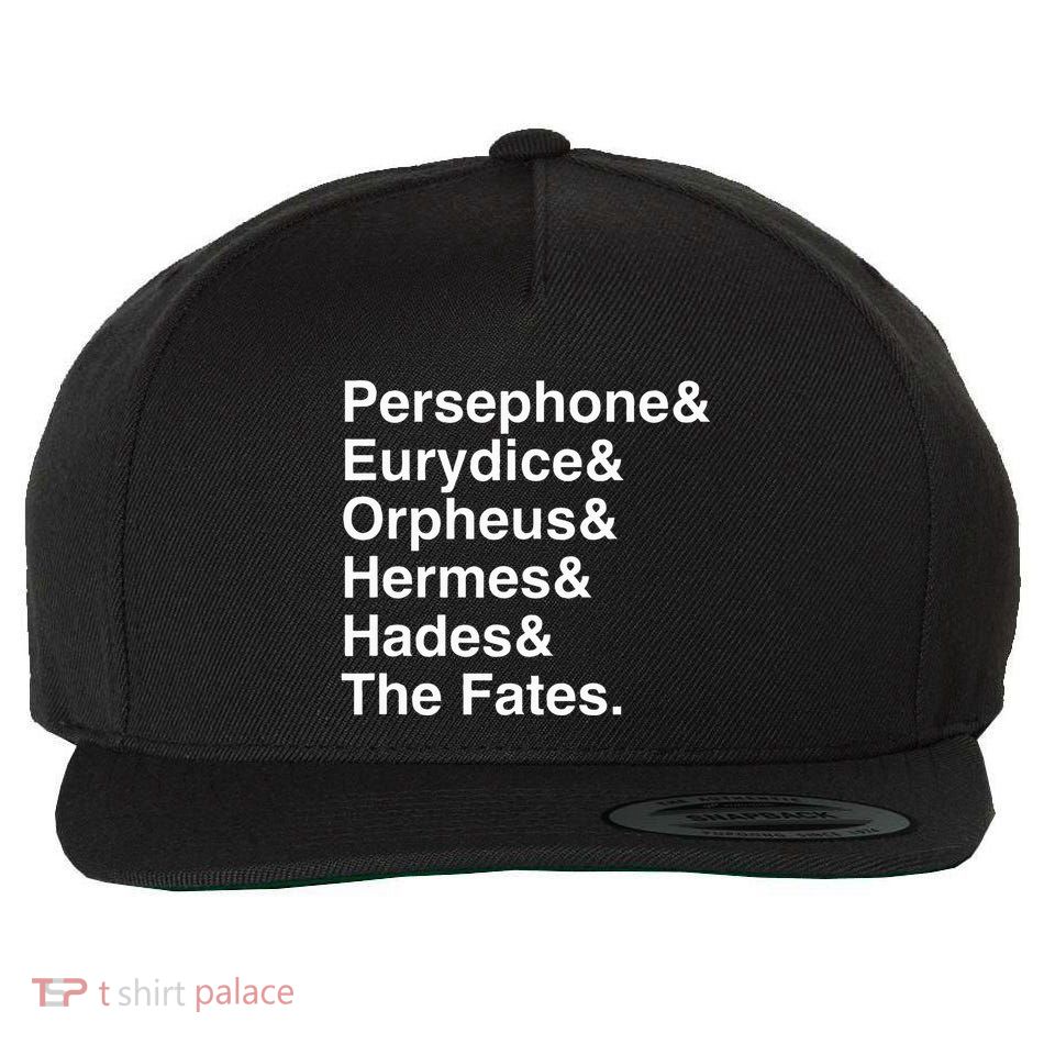 Orpheus Eurydice Hadestown Broadway Musical Theatre Wool Snapback Cap