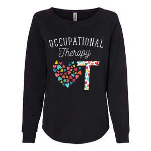 OT Exercise Heart OTA Therapy Exercise Occupational Therapy Womens California Wash Sweatshirt