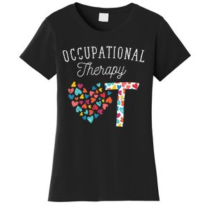 OT Exercise Heart OTA Therapy Exercise Occupational Therapy Women's T-Shirt