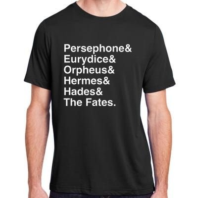 Orpheus Eurydice Hadestown Broadway Musical Theatre Adult ChromaSoft Performance T-Shirt