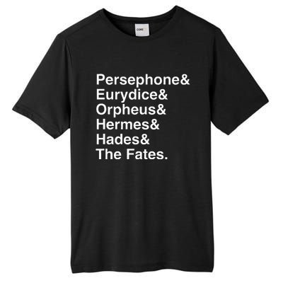 Orpheus Eurydice Hadestown Broadway Musical Theatre Tall Fusion ChromaSoft Performance T-Shirt