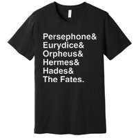 Orpheus Eurydice Hadestown Broadway Musical Theatre Premium T-Shirt