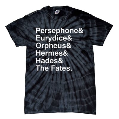 Orpheus Eurydice Hadestown Broadway Musical Theatre Tie-Dye T-Shirt