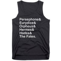 Orpheus Eurydice Hadestown Broadway Musical Theatre Tank Top