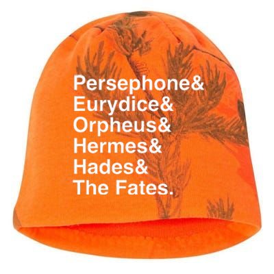 Orpheus Eurydice Hadestown Broadway Musical Theatre Kati - Camo Knit Beanie