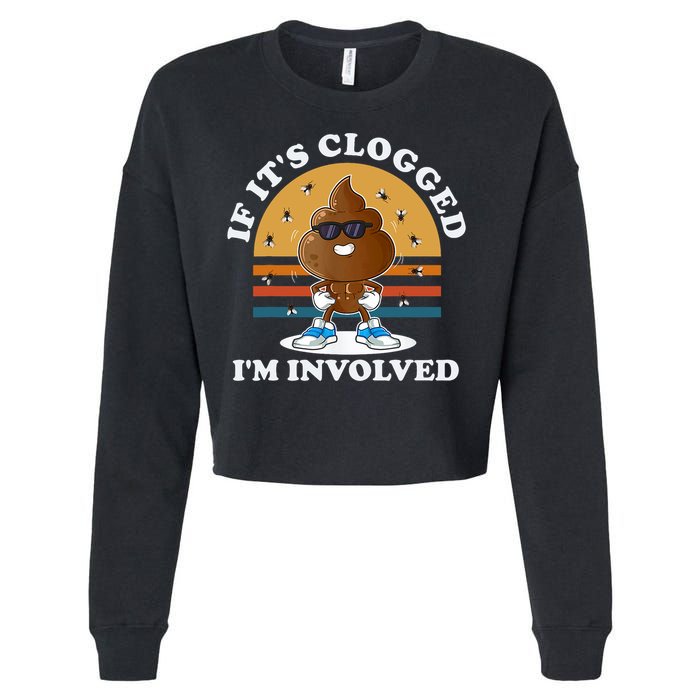 Offensive Embarrassing Inappropriate Cropped Pullover Crew