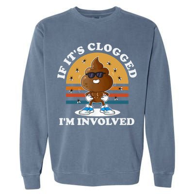 Offensive Embarrassing Inappropriate Garment-Dyed Sweatshirt