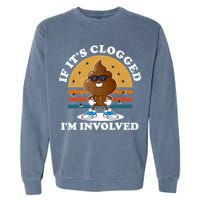 Offensive Embarrassing Inappropriate Garment-Dyed Sweatshirt