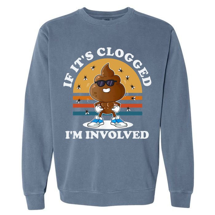 Offensive Embarrassing Inappropriate Garment-Dyed Sweatshirt