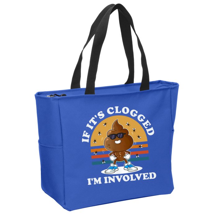 Offensive Embarrassing Inappropriate Zip Tote Bag