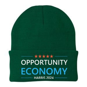 Opportunity Economy Kamala Harris 2024 Harris Walz Knit Cap Winter Beanie