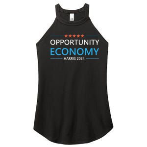 Opportunity Economy Kamala Harris 2024 Harris Walz Women's Perfect Tri Rocker Tank