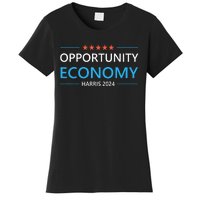 Opportunity Economy Kamala Harris 2024 Harris Walz Women's T-Shirt