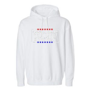 Opportunity Economy Kamala Harris Supporters Garment-Dyed Fleece Hoodie