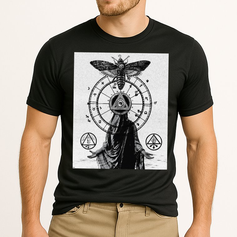 Occult Esoteric Mysticism Gothic Unholy Dark Aesthetic Goth Cooling Performance Crew T-Shirt