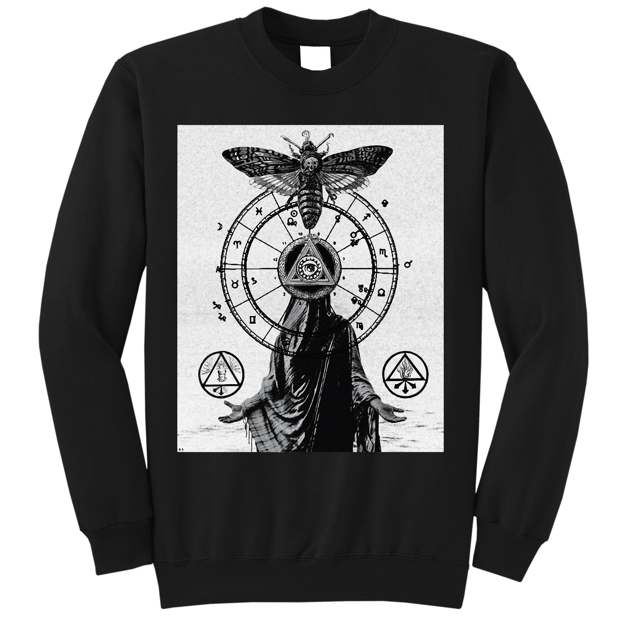 Occult Esoteric Mysticism Gothic Unholy Dark Aesthetic Goth Sweatshirt