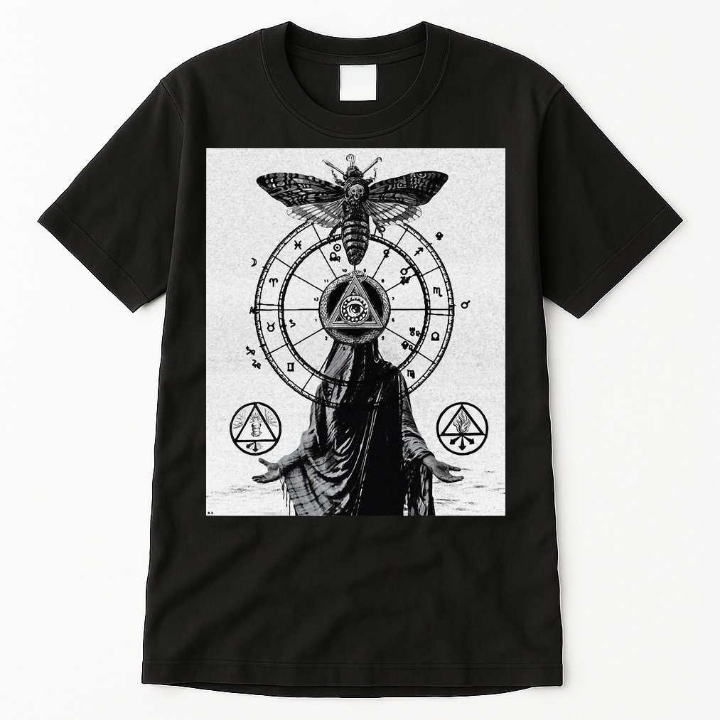 Occult Esoteric Mysticism Gothic Unholy Dark Aesthetic Goth Tall T-Shirt