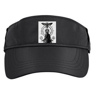 Occult Esoteric Mysticism Gothic Unholy Dark Aesthetic Goth Adult Drive Performance Visor