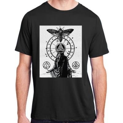 Occult Esoteric Mysticism Gothic Unholy Dark Aesthetic Goth Adult ChromaSoft Performance T-Shirt