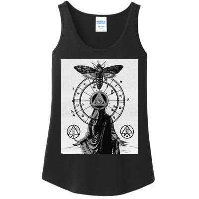 Occult Esoteric Mysticism Gothic Unholy Dark Aesthetic Goth Ladies Essential Tank