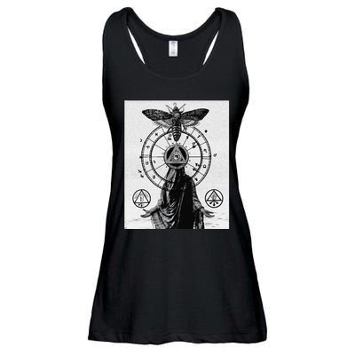 Occult Esoteric Mysticism Gothic Unholy Dark Aesthetic Goth Ladies Essential Flowy Tank