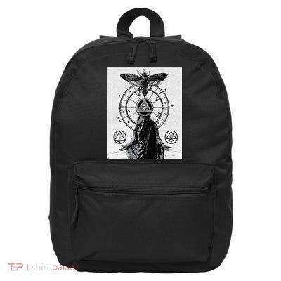 Occult Esoteric Mysticism Gothic Unholy Dark Aesthetic Goth 16 in Basic Backpack