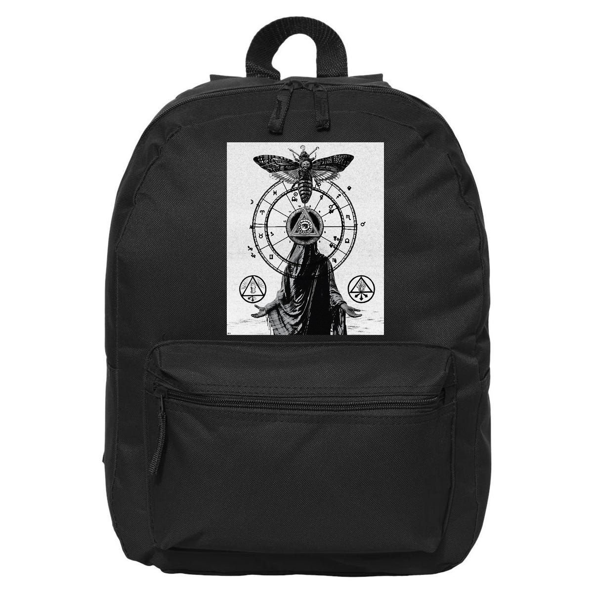 Occult Esoteric Mysticism Gothic Unholy Dark Aesthetic Goth 16 in Basic Backpack