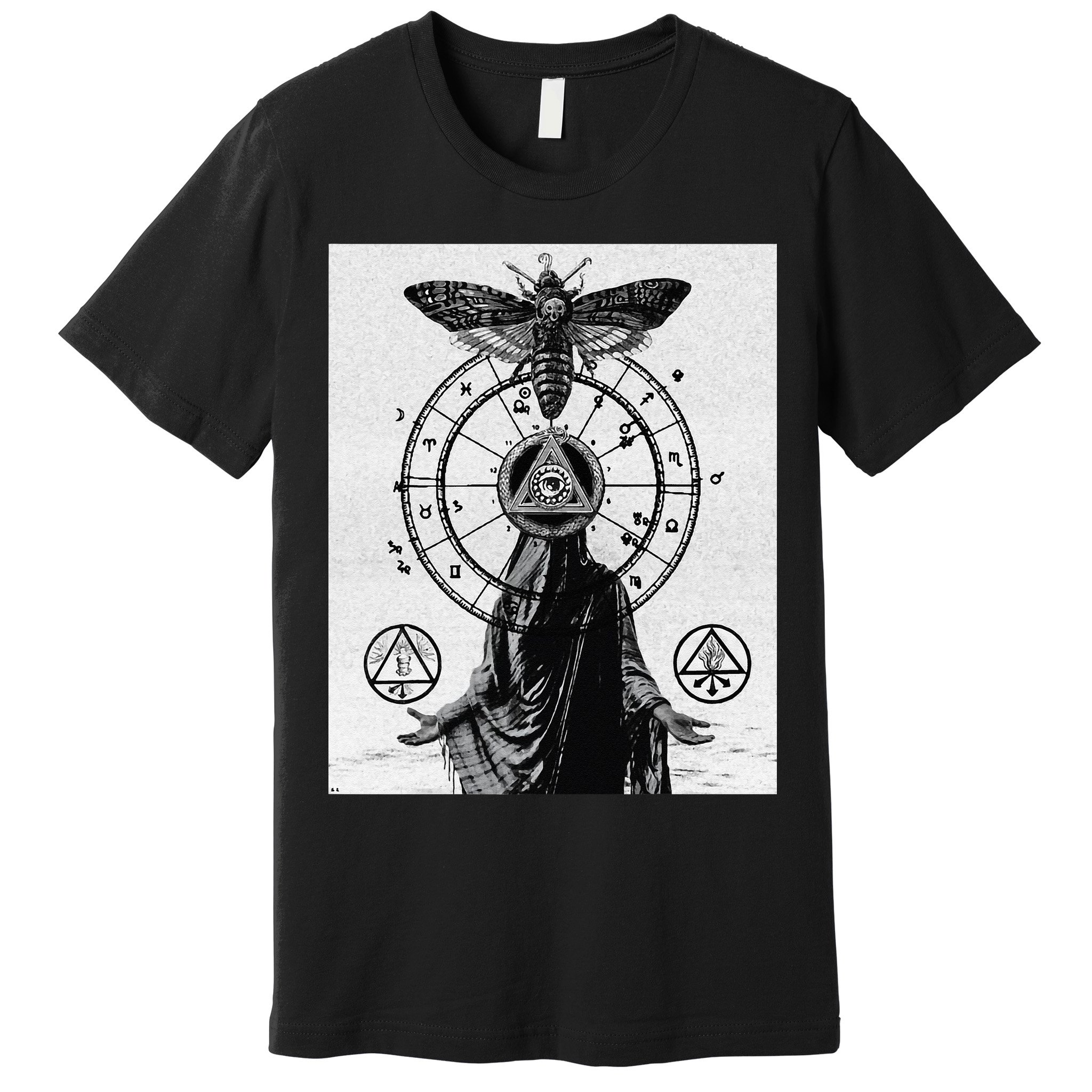 Occult Esoteric Mysticism Gothic Unholy Dark Aesthetic Goth Premium T-Shirt
