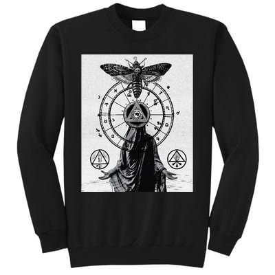 Occult Esoteric Mysticism Gothic Unholy Dark Aesthetic Goth Tall Sweatshirt