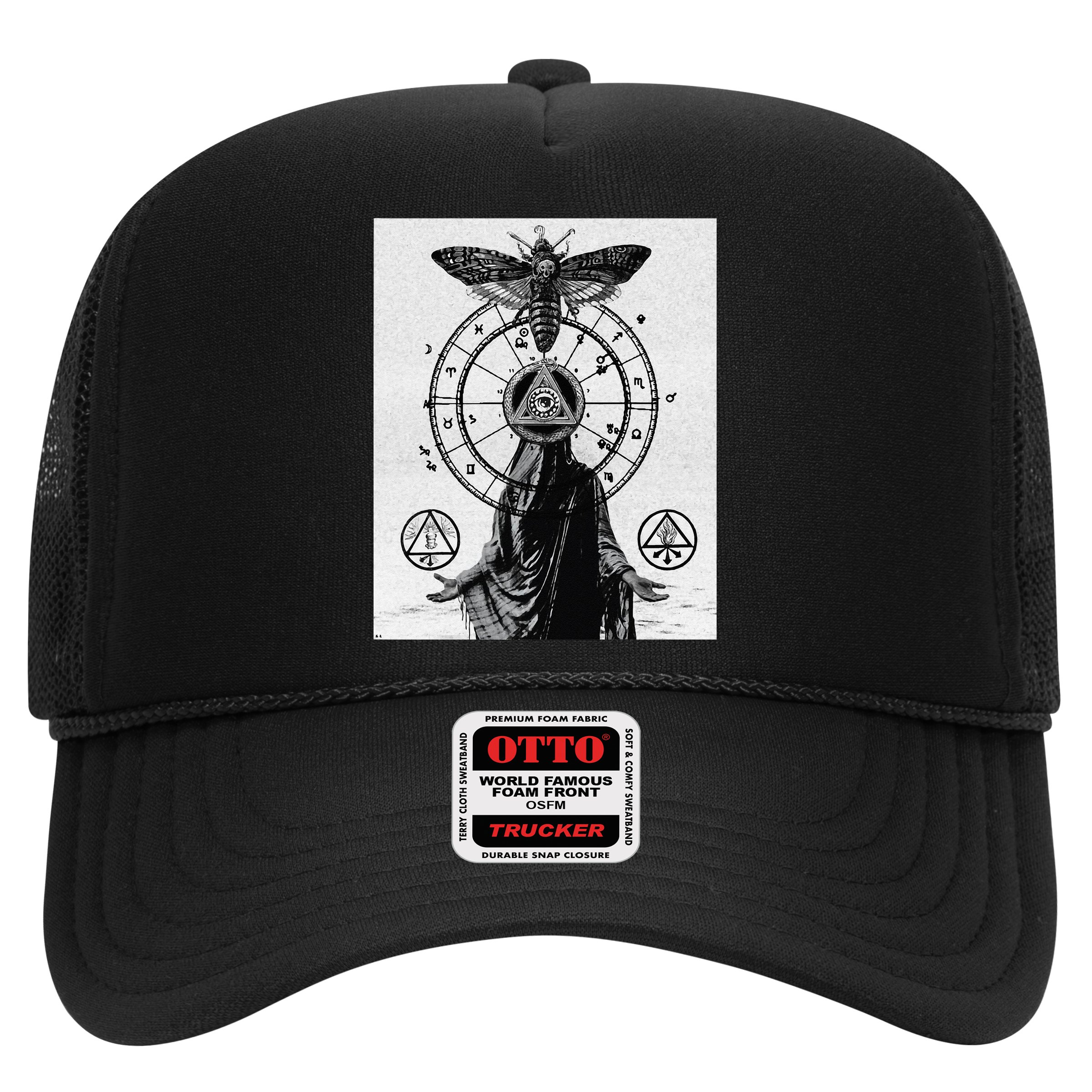 Occult Esoteric Mysticism Gothic Unholy Dark Aesthetic Goth Hat